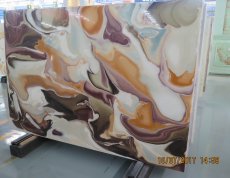 Chromatic artificial translucent onyx G4